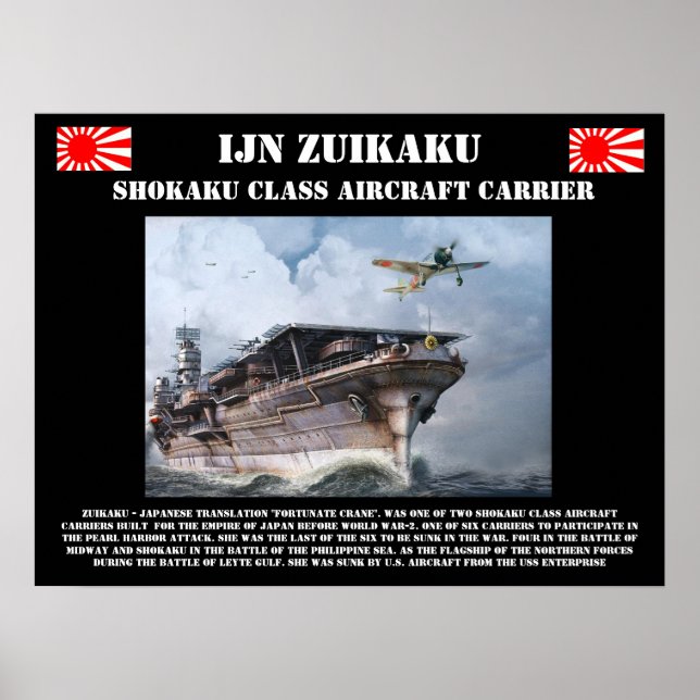 IJN Zuikiaku Poster (Framsidan)