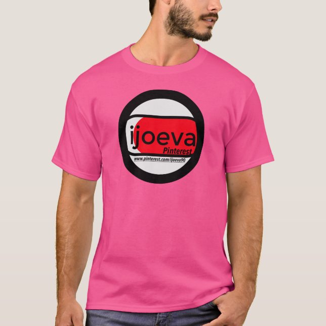 ijoeva Pinteres Tryck Nyhet T Shirt (Framsida)