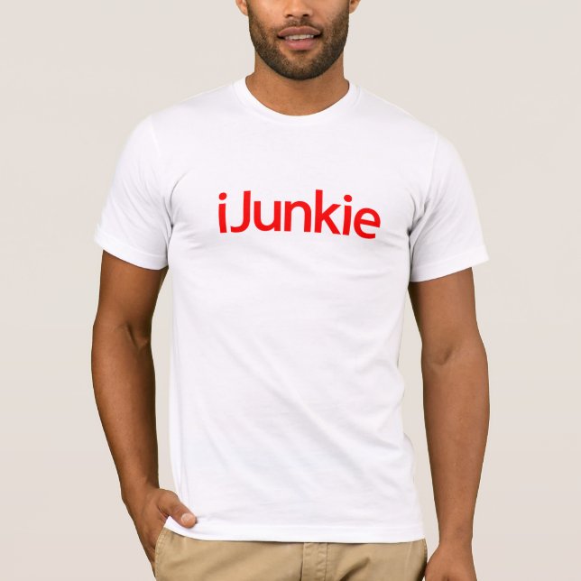 iJunkieskjorta Tee Shirt (Framsida)