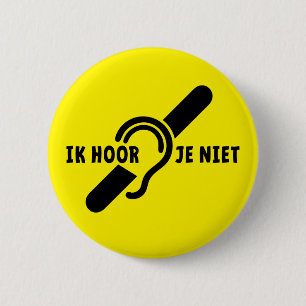 Ik ben. Doven, slechthorend. Lip lezen Ronde Knapp