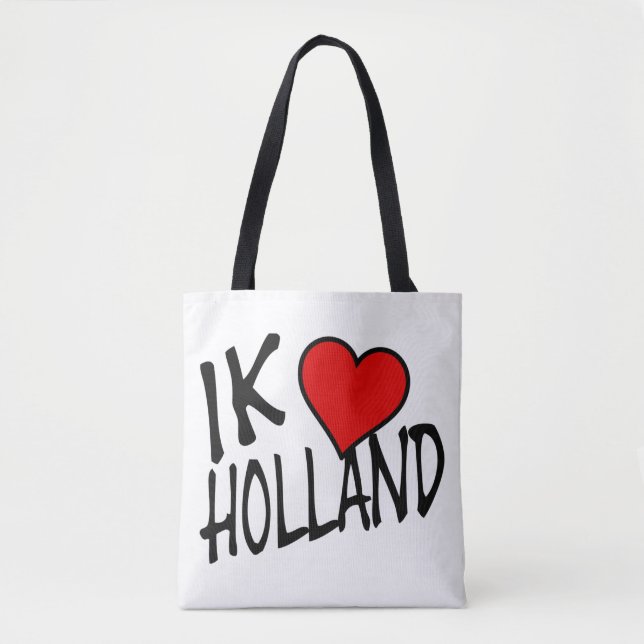 Ik Heart Holland bk on wstcnt Tygkasse (Framsida)