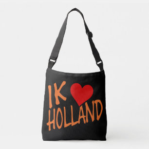 Ik Heart Holland eller på bkCnt Axelväska