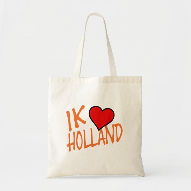 Ik Heart Holland eller substans Tygkasse (Framsidan)