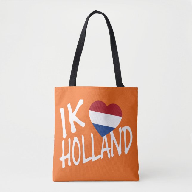 Ik Heartflag Holland won eller stcnt Tygkasse (Framsida)