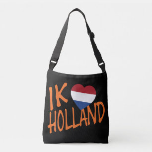 Ik Heartflagan Holland eller på bk-fat Axelväska
