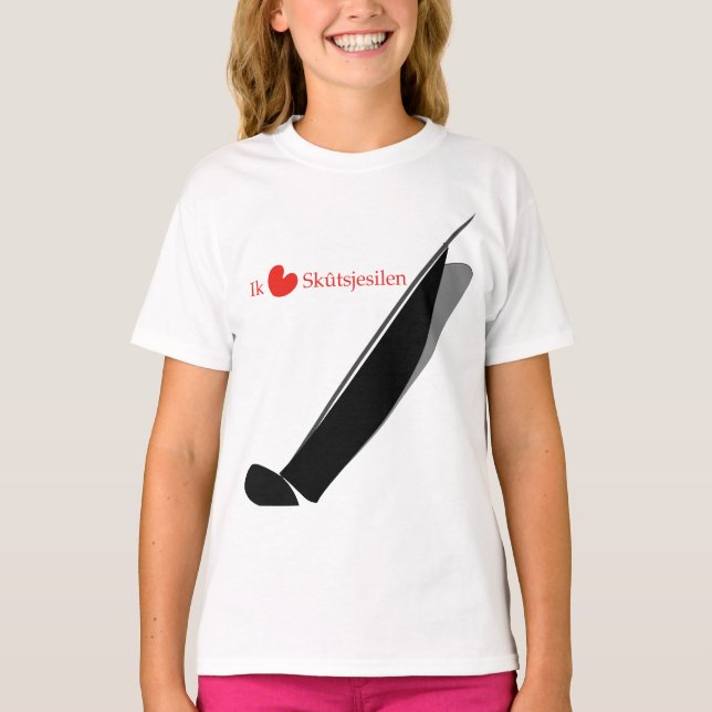 Ik houskåpbil Skutsjesilen. T Shirt (Framsida)