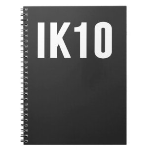 IK, kollisionsskydd, IK-klassificering, IK10 Anteckningsbok