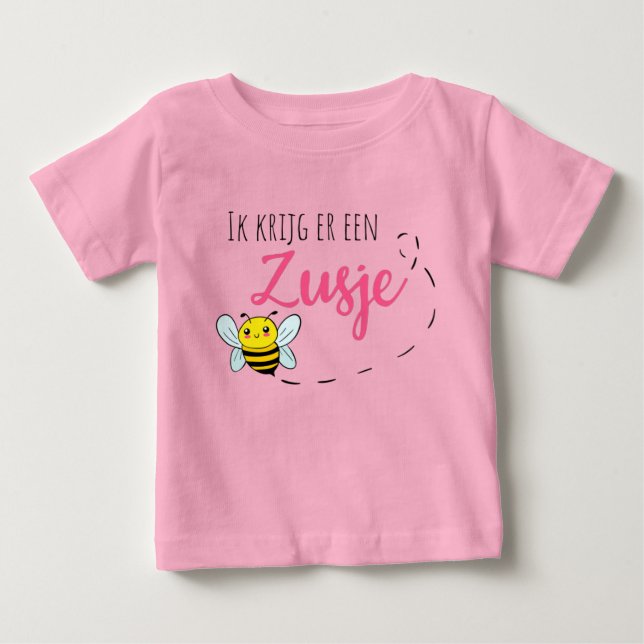 Ik krijg er een zusje bij t shirt (Framsida)