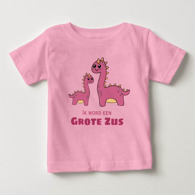 Ik ord een grote zus t shirt (Framsida)
