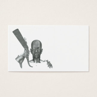 Ik & Tut i högst 2 blyertspenna av Owalker Visitkort