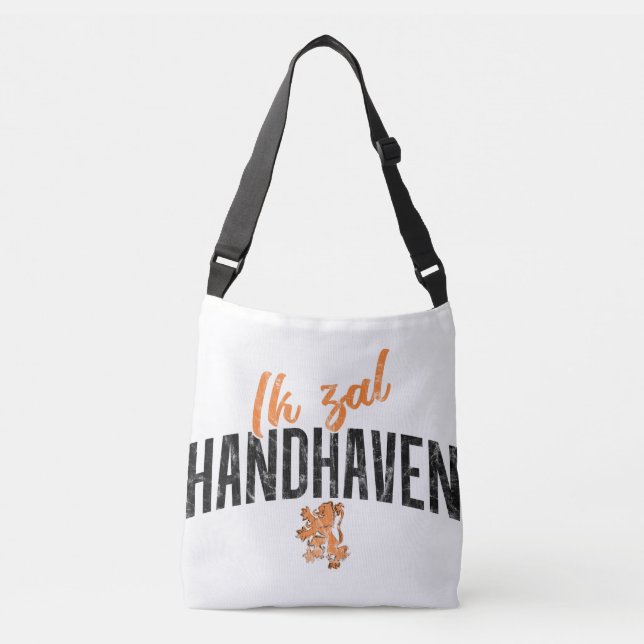 Ik Zal Handhaven Dutch Motto Bag Axelväska (Framsida)
