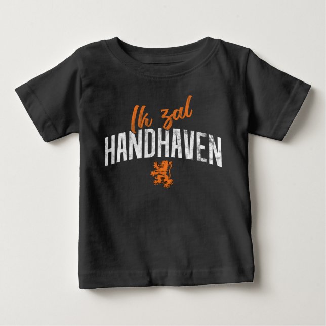 Ik Zal Handhaven Dutch Motto T-shirt (Framsida)