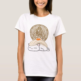 Ika Squid Sushi Cat T Shirt