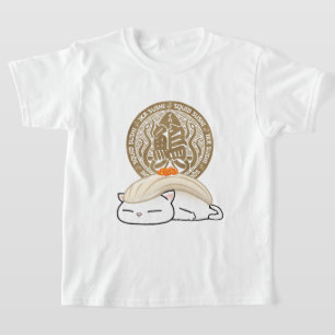 Ika Squid Sushi Cat T Shirt
