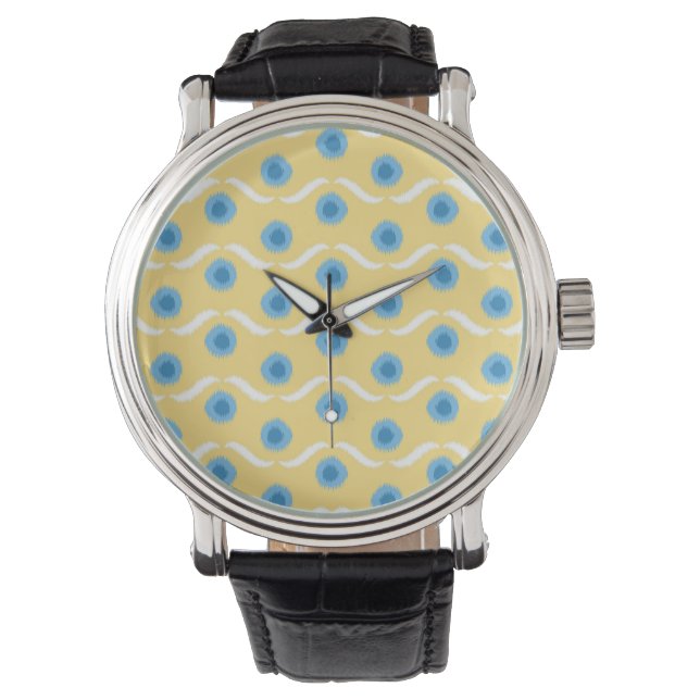 Ikat-design #10 @ Emporio Moffa Armbandsur (Framsida)