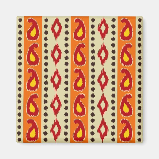 Ikat Design #4 @ Emporio Moffa Magnet (Framsidan)