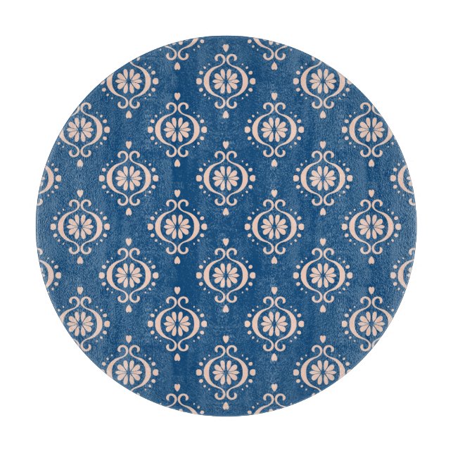 Ikat Geometric Folklore Damask Ornament (Framsidan)