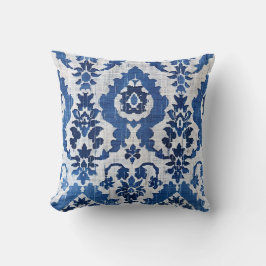 Ikat Mönster Fabric Kudde