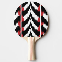 Ikat Mönster Ping Pong Paddle Pingisracket