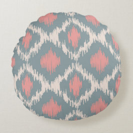 Ikat Series Rund Kudde