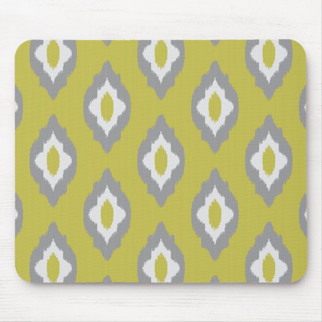 Ikat vintage mönster musmatta (Framsidan)