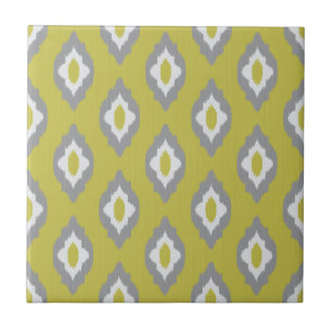 Ikat vintagemönster kakelplatta