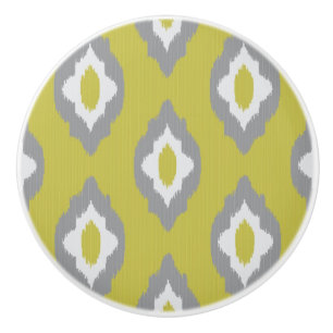 Ikat vintagemönster knopp