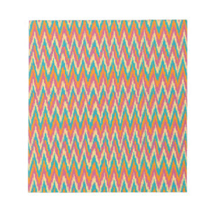 iKat Zigzag Design Spice Färg Anteckningsblock
