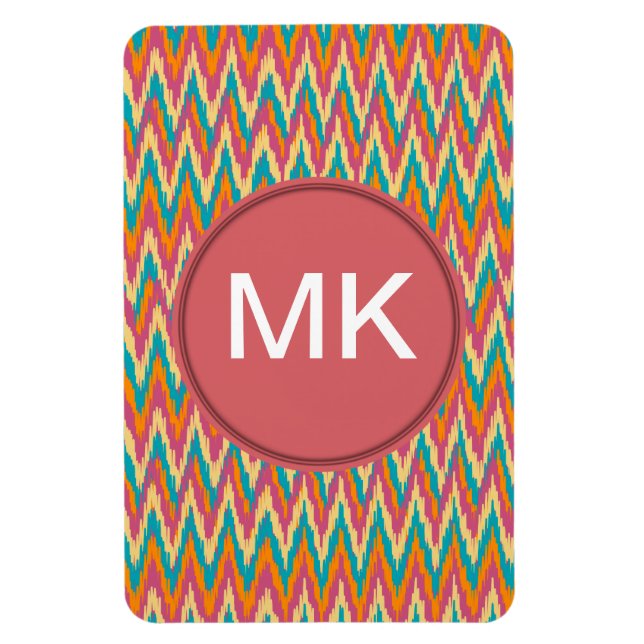 iKat Zigzag Design Spice Färg Magnet (Vertikal)