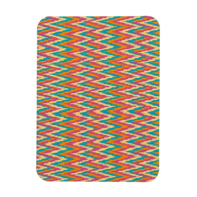 iKat Zigzag Design Spice Färg Magnet (Vertikal)