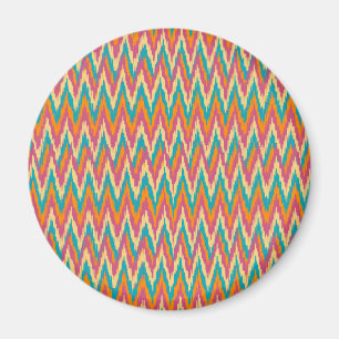 iKat Zigzag Design Spice Färg Magnet