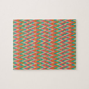 iKat Zigzag Design Spice Färg Pussel