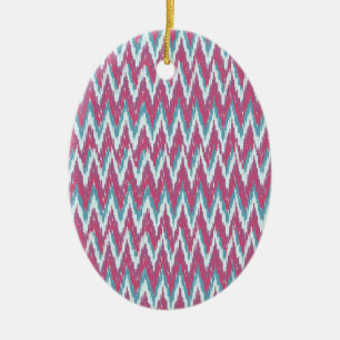 ikat zigzag, effekt12.ai julgransprydnad keramik