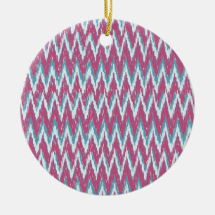ikat zigzag, effekt12.ai julgransprydnad keramik