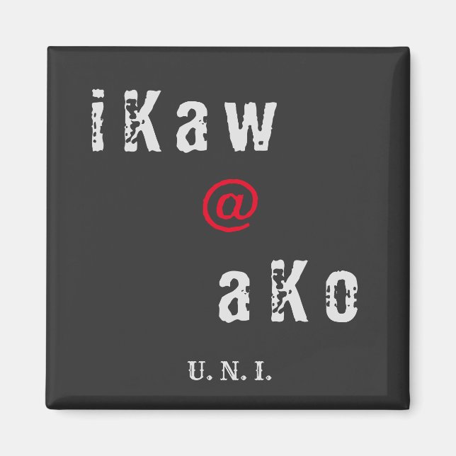 ikaw ako magnet (Framsidan)