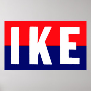 Ike 1952 för president poster