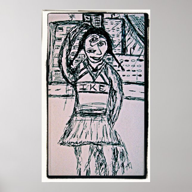 IKE CheerLedare Poster (Framsidan)