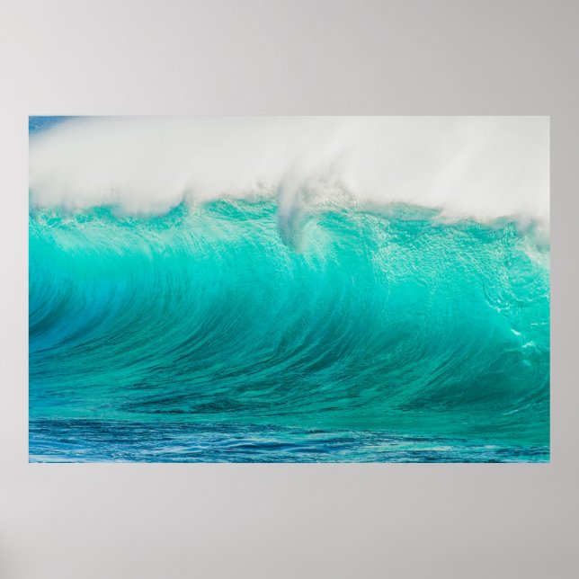 Ikea Hawaiian Wave Photograph Poster (Framsidan)