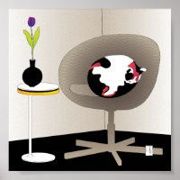 Ikea Insida Cat Poster