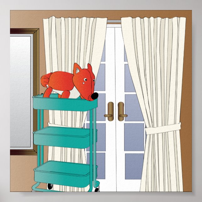 Ikea Insida Fox Poster (Framsidan)