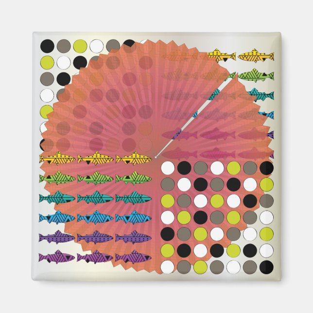 Ikea Kitchen Salmon Magnet (Framsidan)