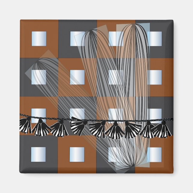 Ikea Spegel Squares Magnet (Framsidan)