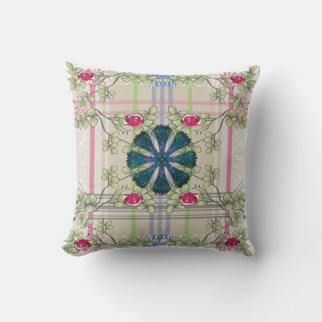Ikea Throws Play Rosa Pillow Kudde (Framsida)