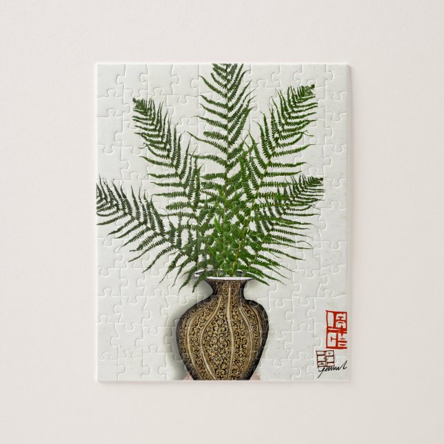 ikebana 15 vid tony fernandes pussel (Vertikal)