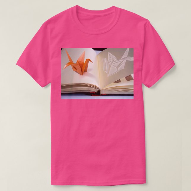 Ikebana Origami T Shirt (Design framsida)