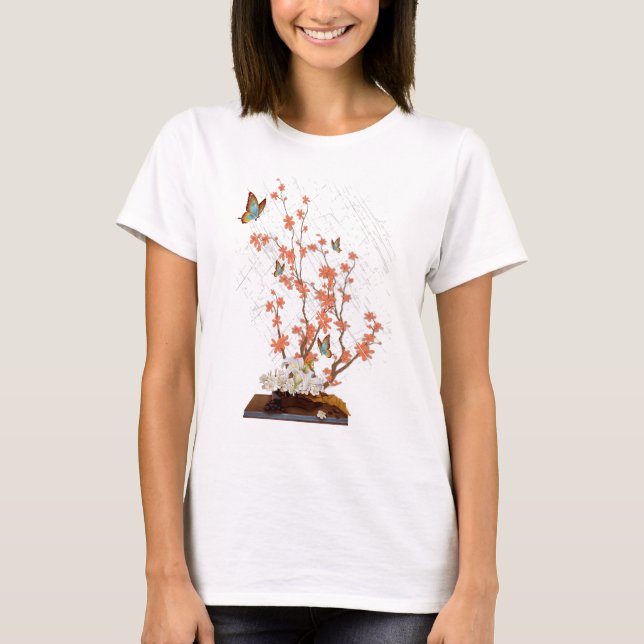 Ikebana Show T-shirt (Framsida)