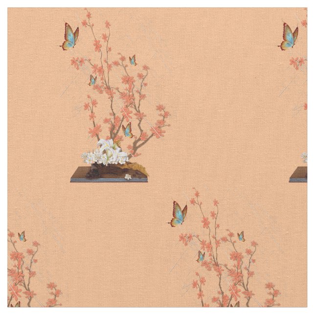 Ikebana visning tyg (Närbild)