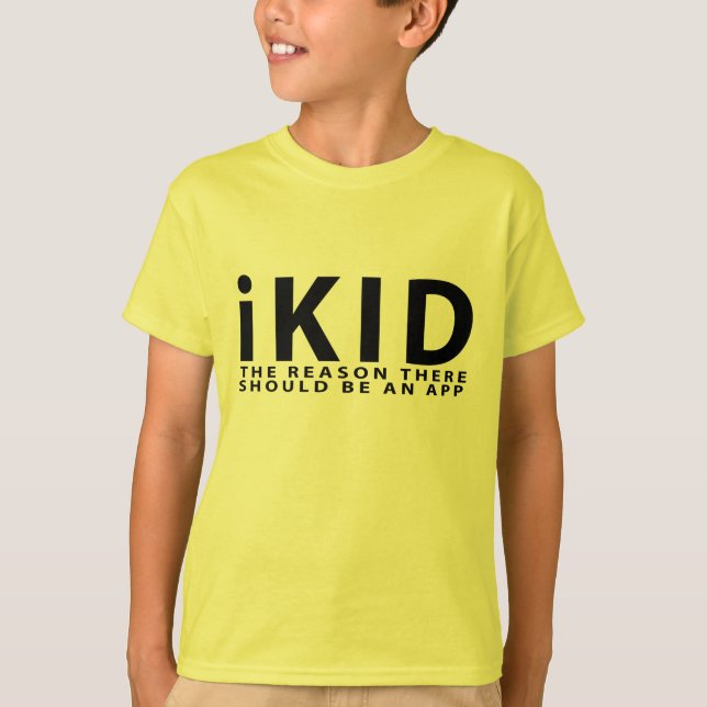 iKID T Shirt (Framsida)