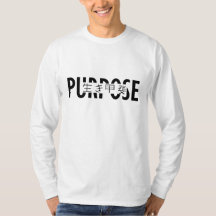 Ikigai Kanji Hiragana T-Shirt