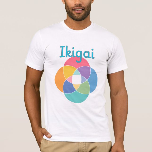 Ikigai T Shirt (Framsida)